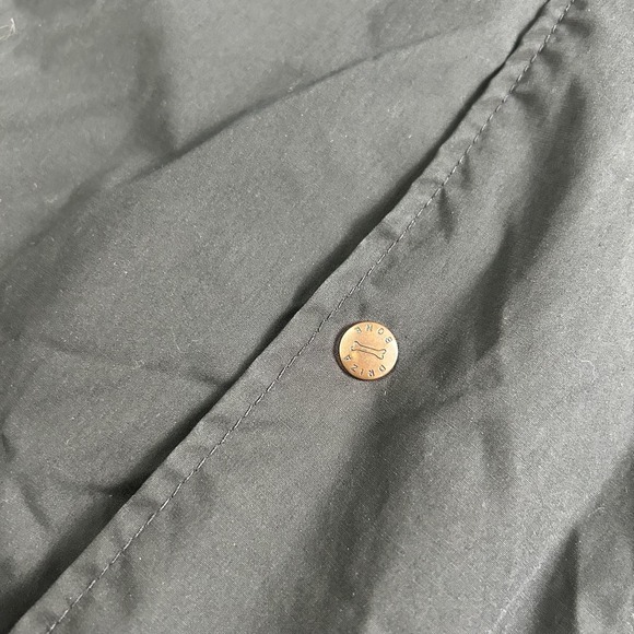 Driza-Bone Coat Mens Size 6 Black Oilskin Riding Duster Long Rain Jacket Outback - Picture 4 of 10